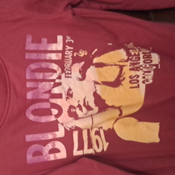 Blonde womans size XS graphic crewneck sweatshirt - Picture 3 of 5